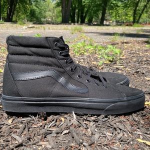 Vans Sk8 Hi Black New